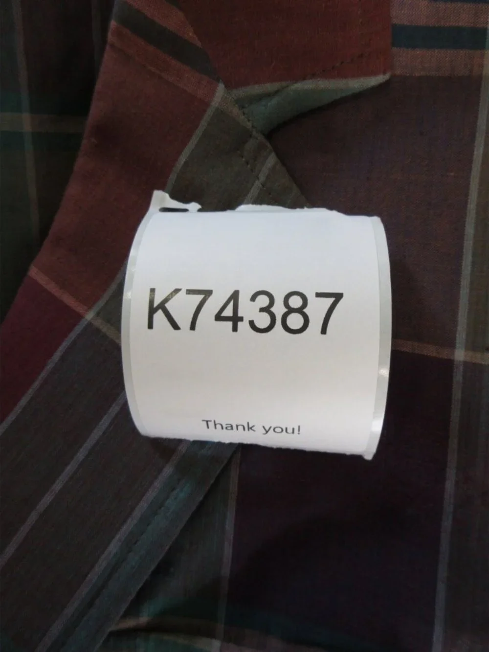 VINTAGE Corbin Sport Coat 42 Blazer Madras Plaid Preppy 90s USA *